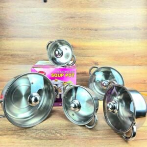 5бр комплект тенджери за готвене