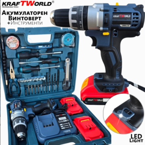 Комплект Ударен Винтоверт 36V