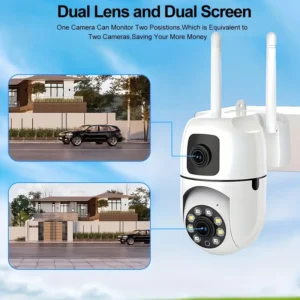 Двойна камера с двоен обектив WiFi